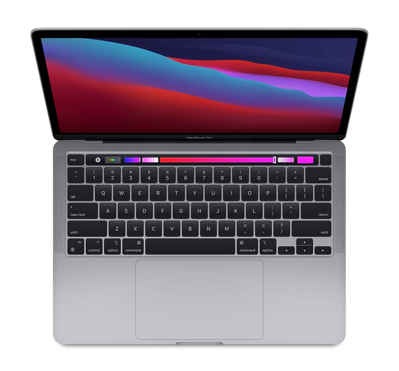MacBook Pro met Apple M1 chip spacegrijs