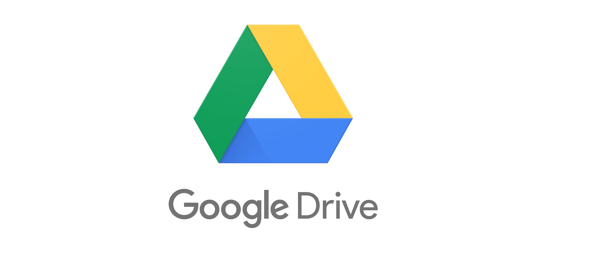 Google Drive logo in beeld