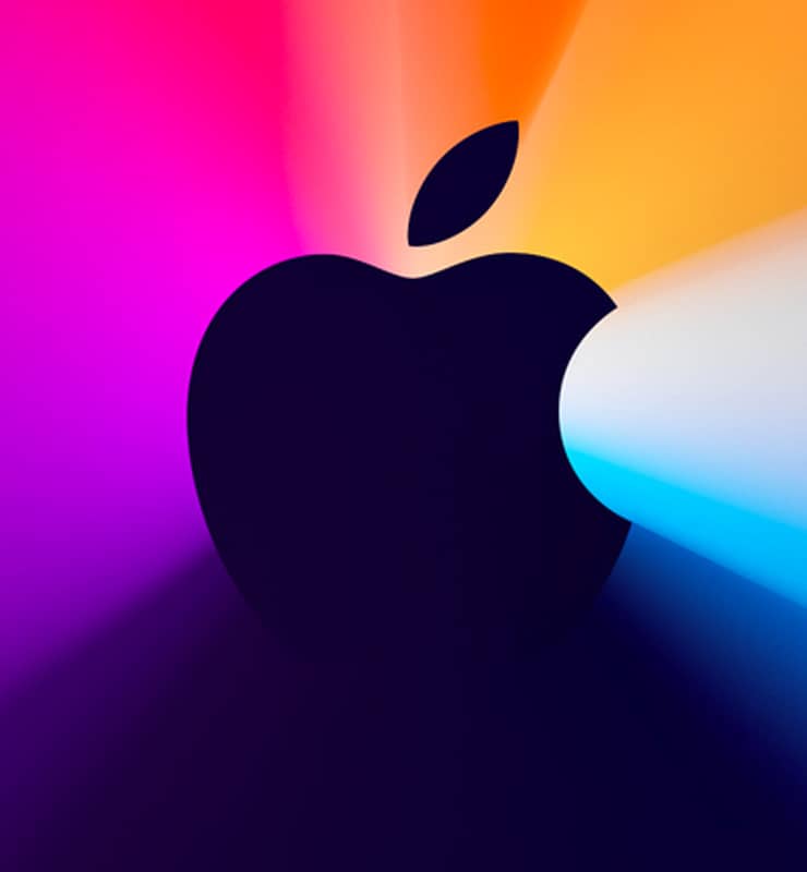 Apple regenboog