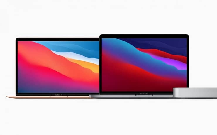 Nieuwe modellen Mac's Apple M1